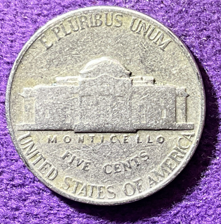 Nickel Jefferson 1948  1  coin collectible - Main Image 4