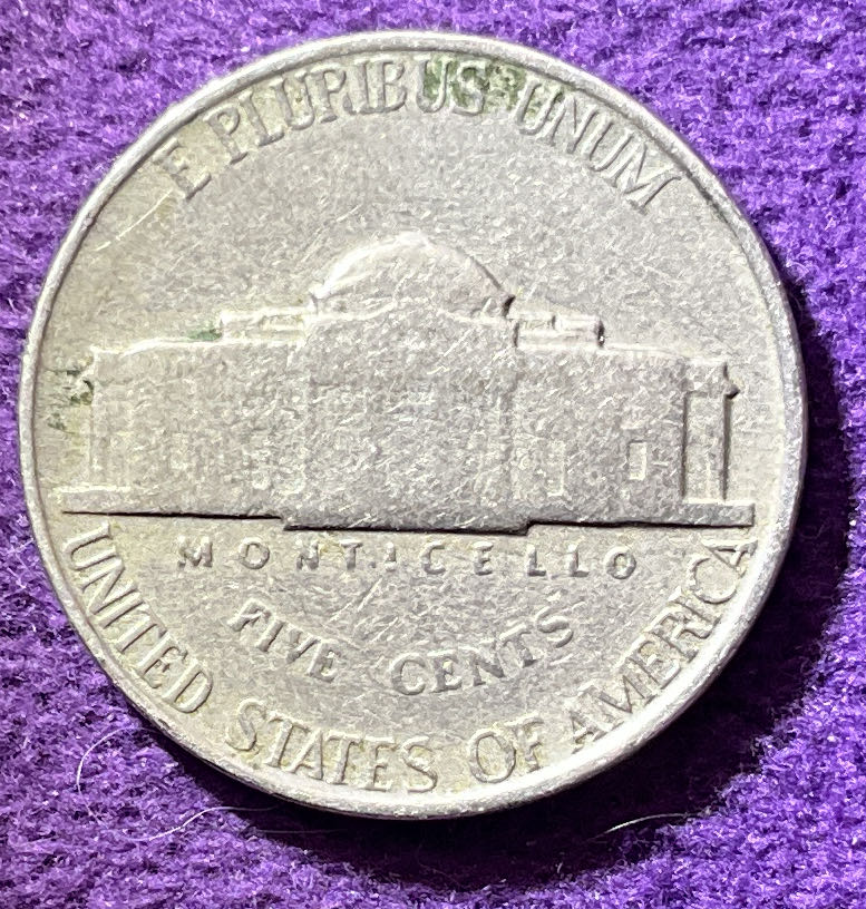 Nickel Jefferson 1952  1  coin collectible - Main Image 4