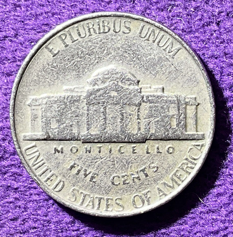 Nickel Jefferson 1954  1  coin collectible - Main Image 4