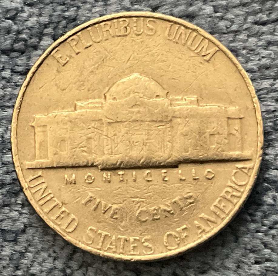 Nickel Jefferson 1964 1  coin collectible - Main Image 2