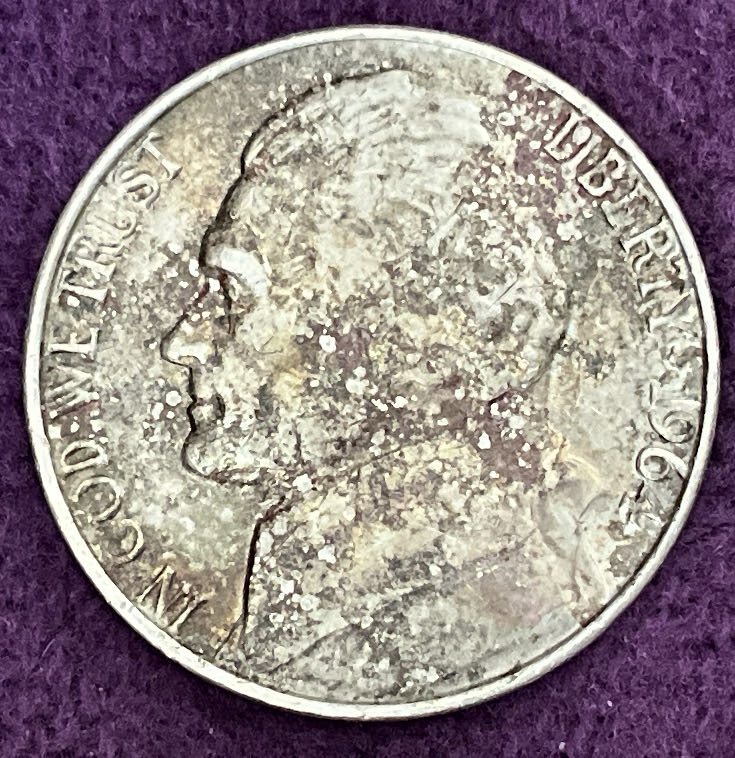 Nickel Jefferson 1964 1  coin collectible - Main Image 3