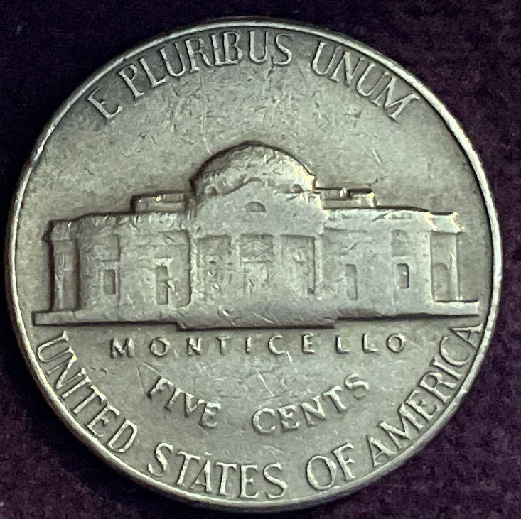 Nickel Jefferson 1964 20  coin collectible - Main Image 4