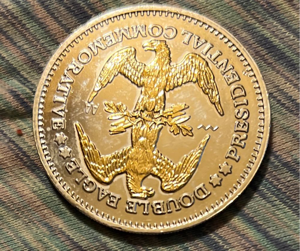 Ronald Reagan Double Eagle  coin collectible - Main Image 2