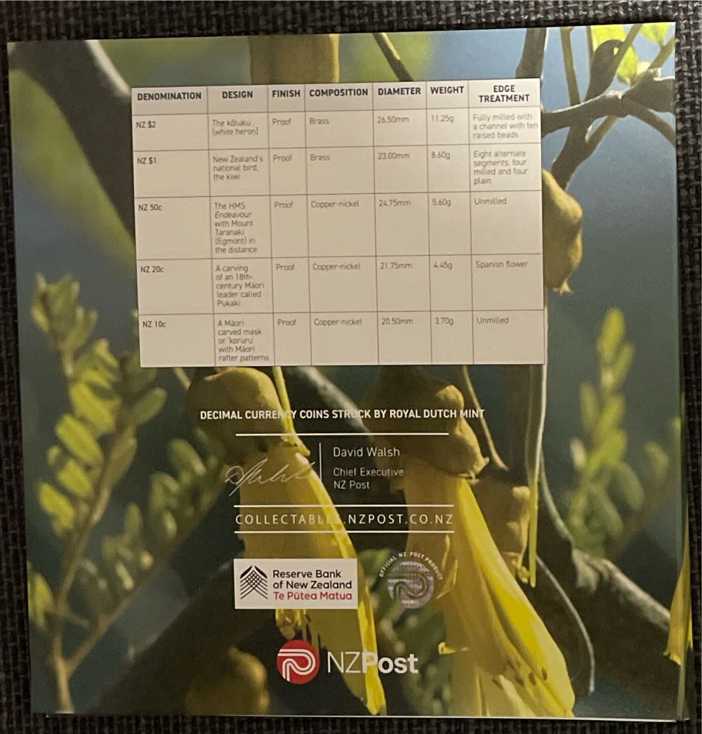 2023 Limited Edition New Zealand Five Coin Proof Set  coin collectible - Main Image 2