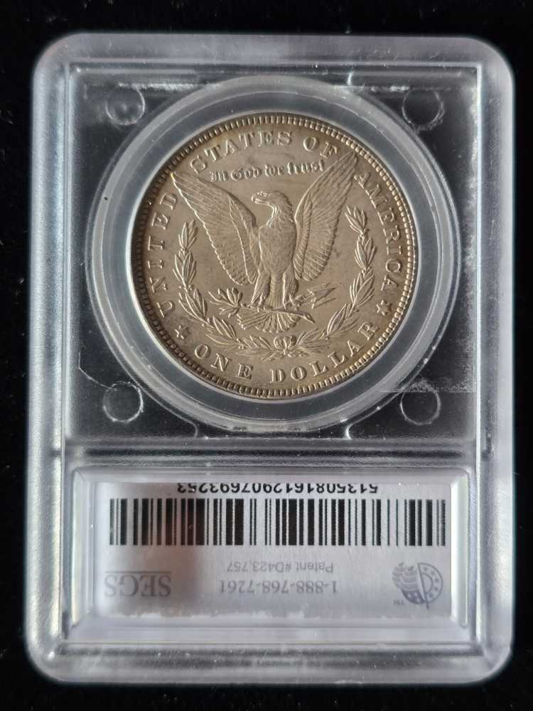 1882 $1 Morgan MS67  coin collectible - Main Image 2