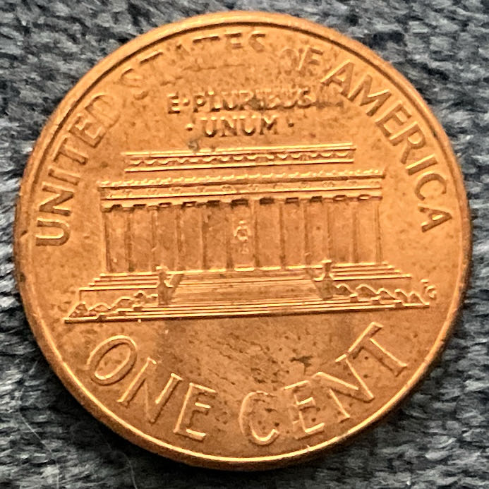 Penny 1998 Lincoln D  coin collectible - Main Image 2