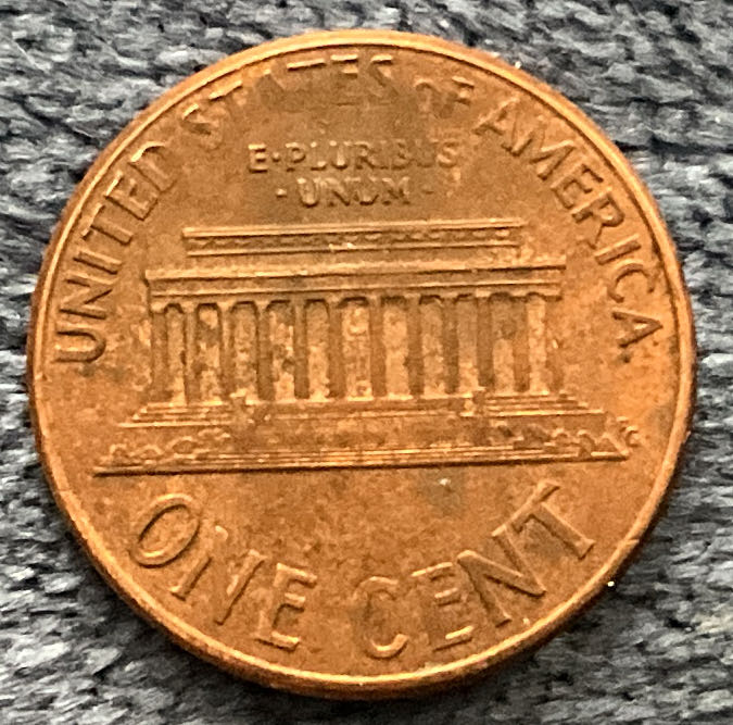 Penny 1999 Lincoln D  coin collectible - Main Image 2