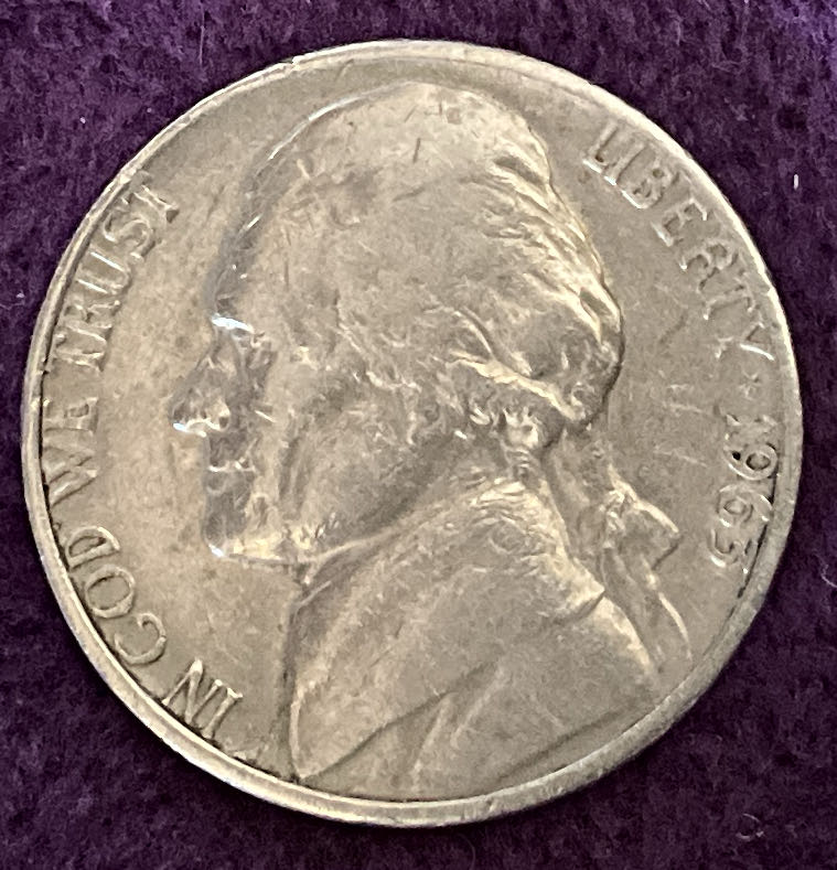 Nickel Jefferson D 1963 2  coin collectible - Main Image 3