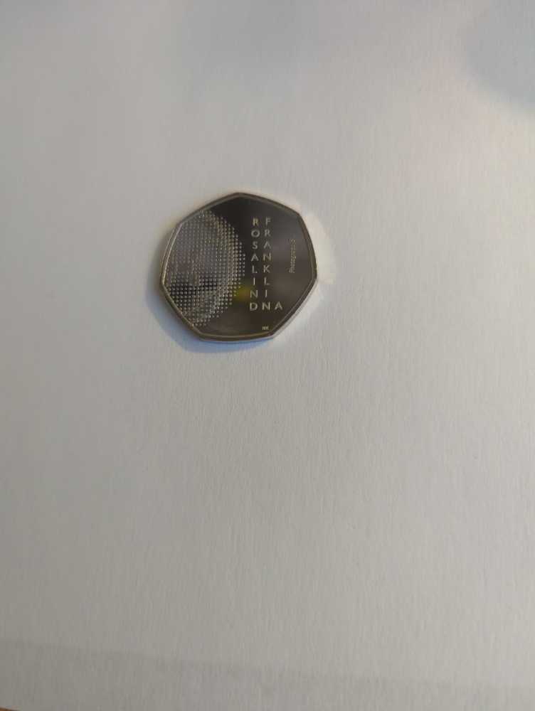 Rosalind Franklin 50p 2020 #160  coin collectible - Main Image 2