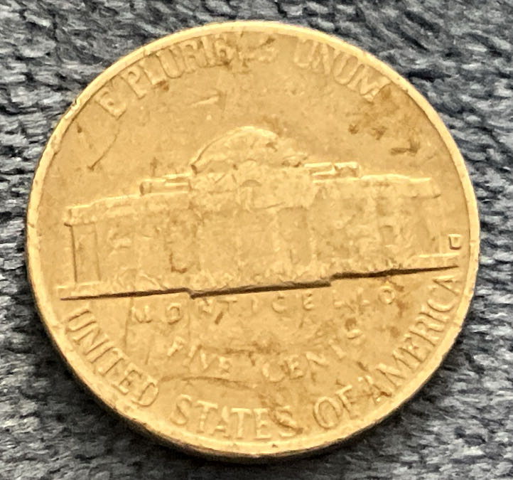 Nickel Jefferson 1963 D 13  coin collectible - Main Image 2