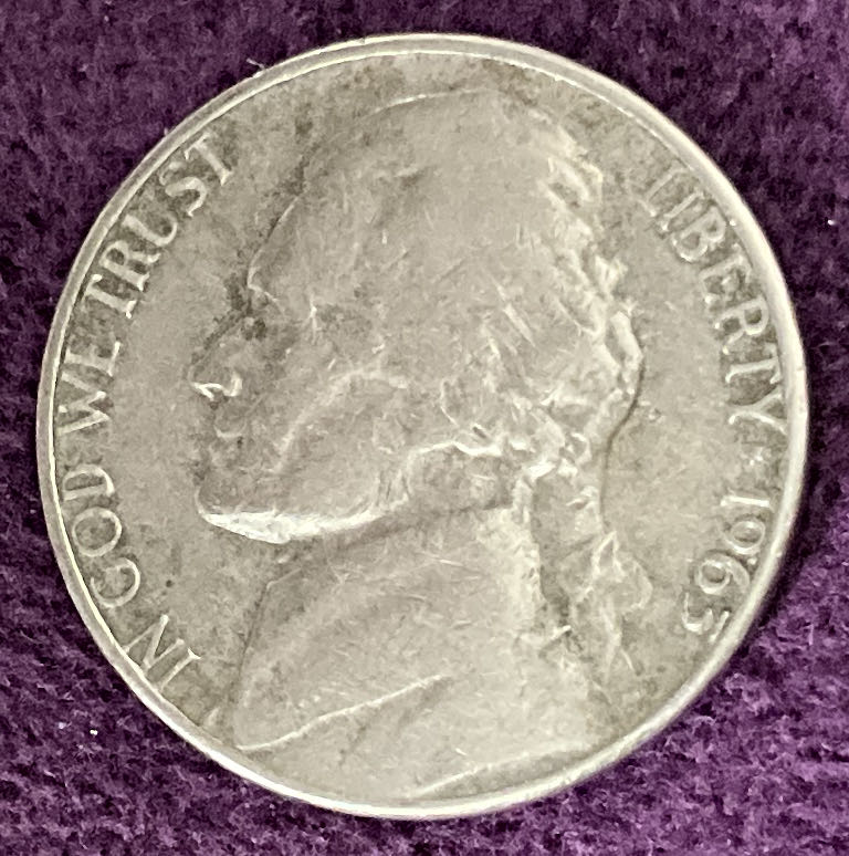 Nickel Jefferson 1963 D 13  coin collectible - Main Image 3