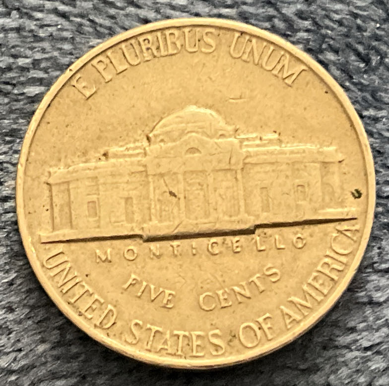 Nickel Jefferson 1963 D 4  coin collectible - Main Image 2