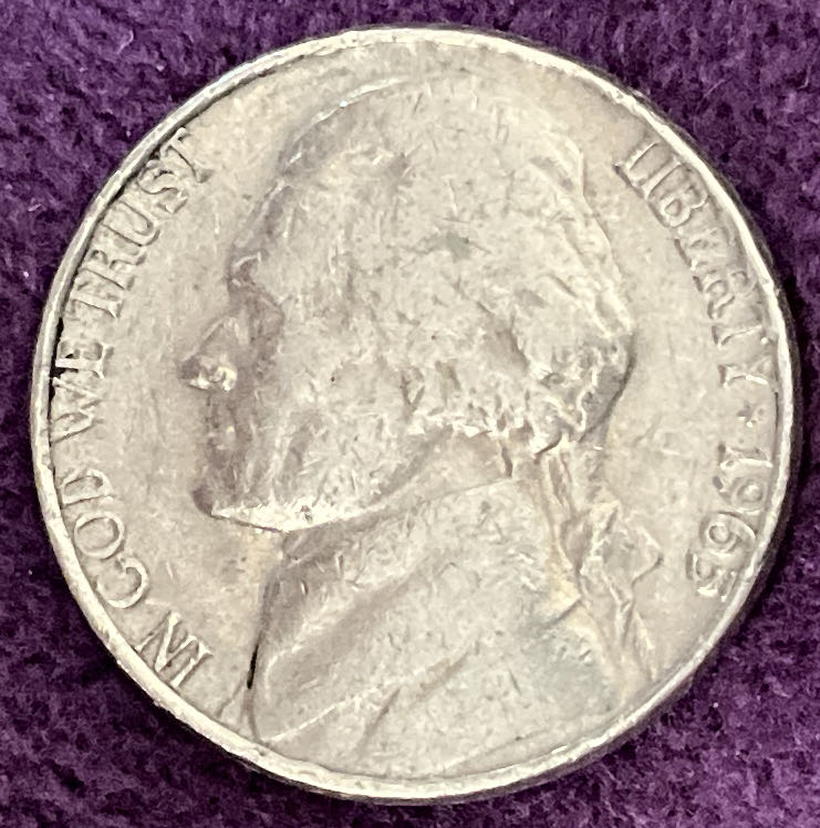 Nickel Jefferson 1963 D 14  coin collectible - Main Image 3