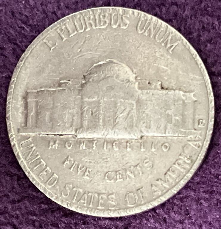 Nickel Jefferson 1963 D 14  coin collectible - Main Image 4