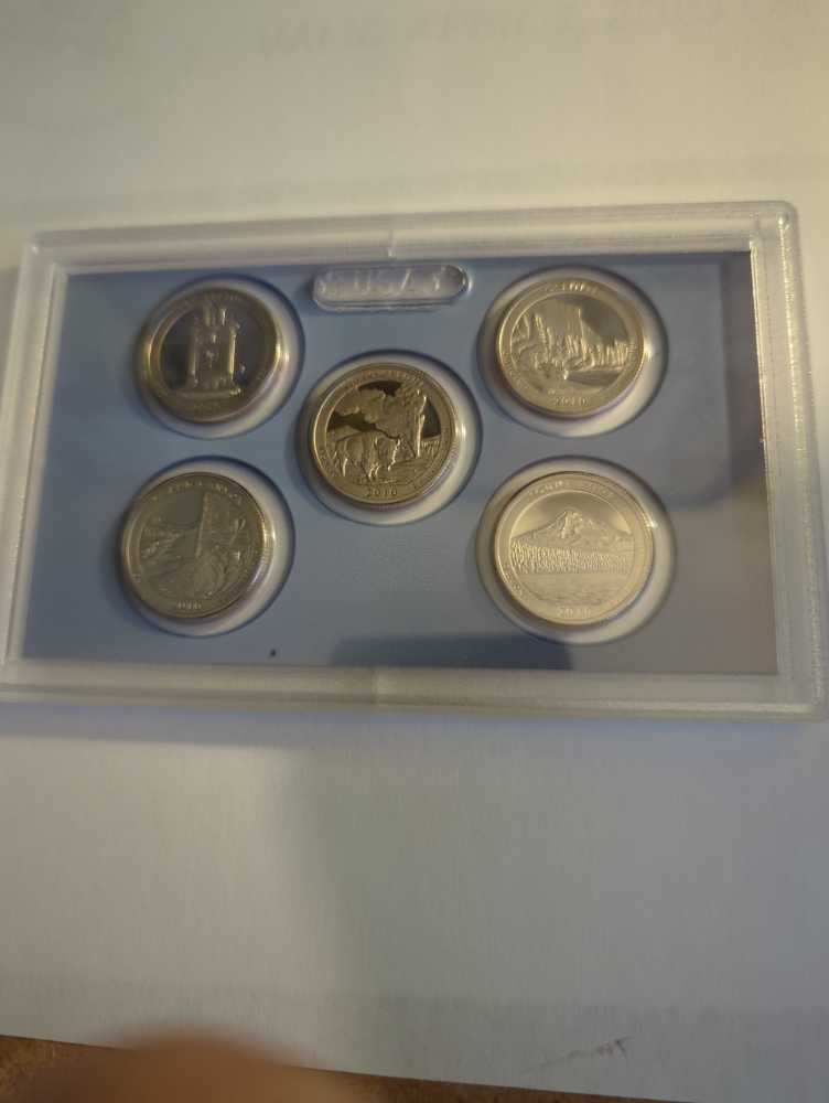 2010 United States Mint America the Beautiful Quarters Proof Set  coin collectible [Barcode 704785070837] - Main Image 3