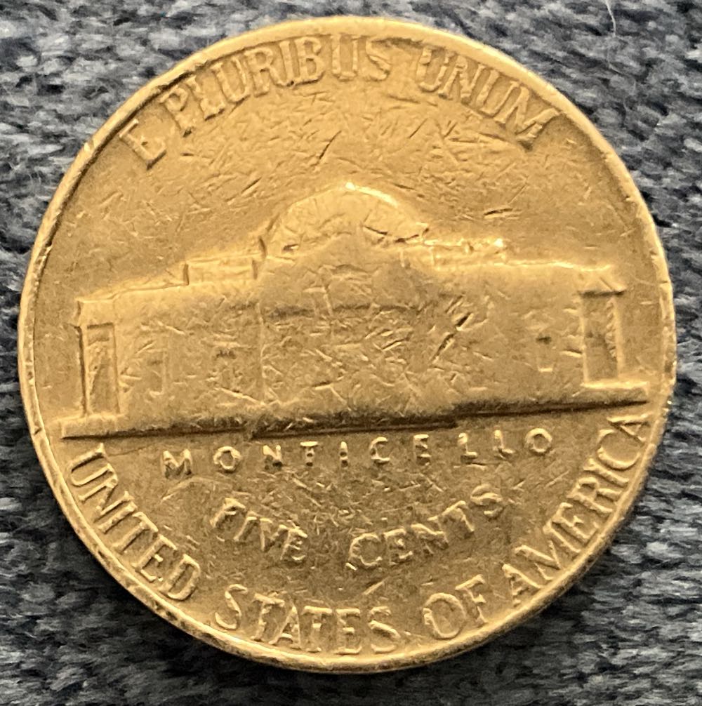 Nickel Jefferson 1964 2  coin collectible - Main Image 2