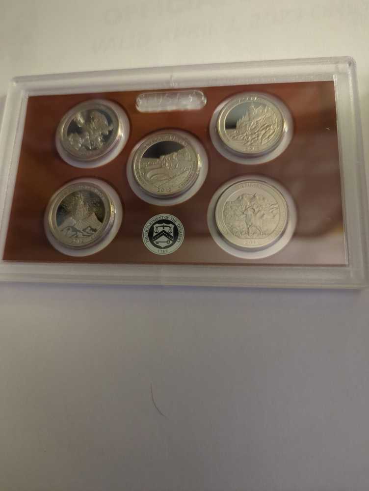 United States Mint Quarters Proof Set 2012  coin collectible [Barcode 704785360020] - Main Image 3