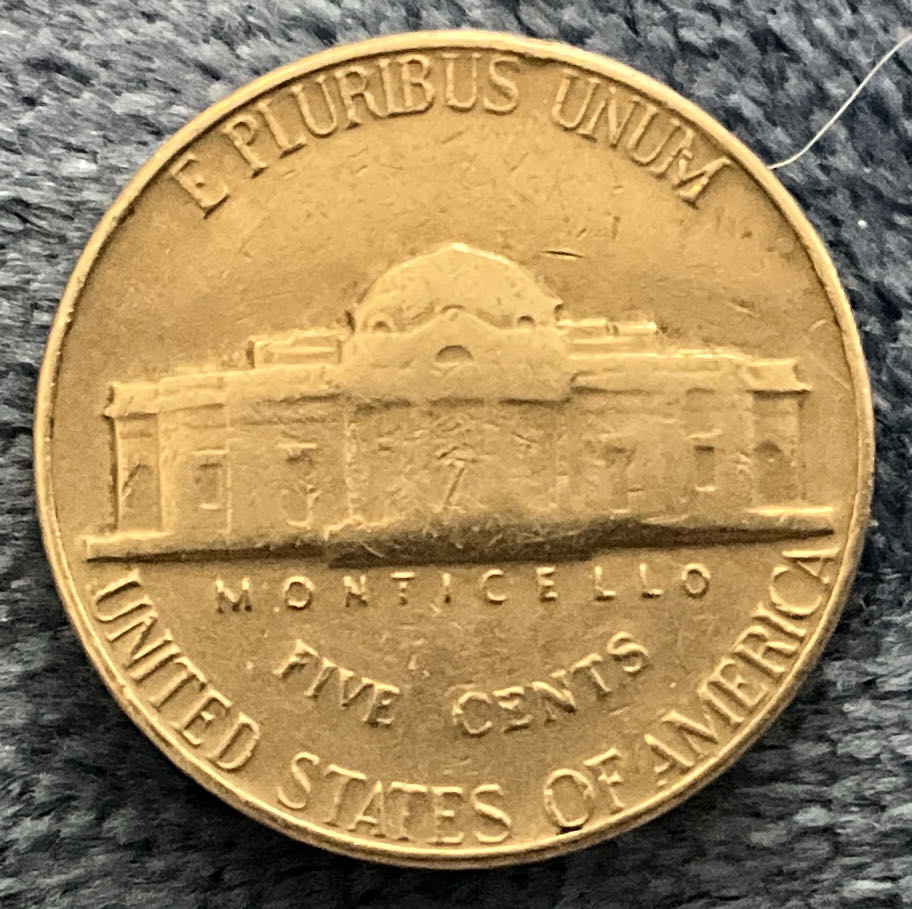 Nickel Jefferson 1964 8  coin collectible - Main Image 2