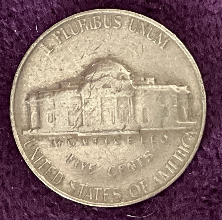 Nickel Jefferson 1964 8  coin collectible - Main Image 4