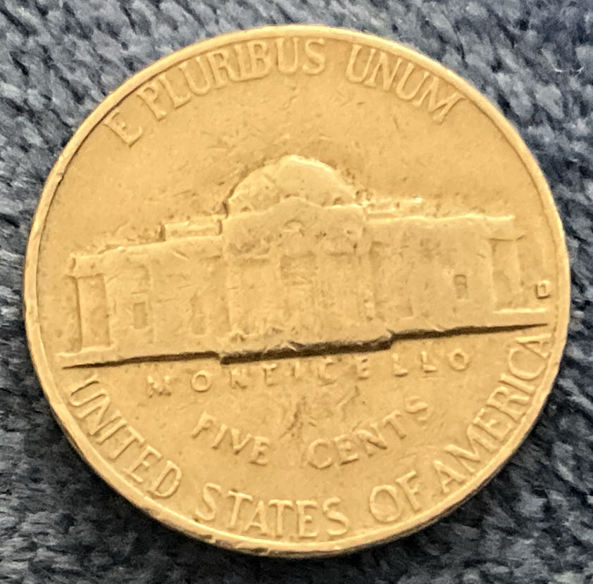 Nickel Jefferson D 1964 14  coin collectible - Main Image 2