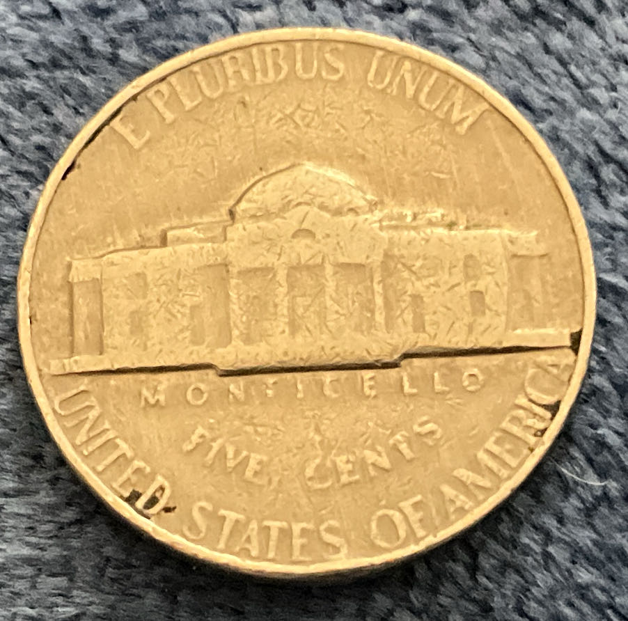 Nickel Jefferson 1964 10  coin collectible - Main Image 2