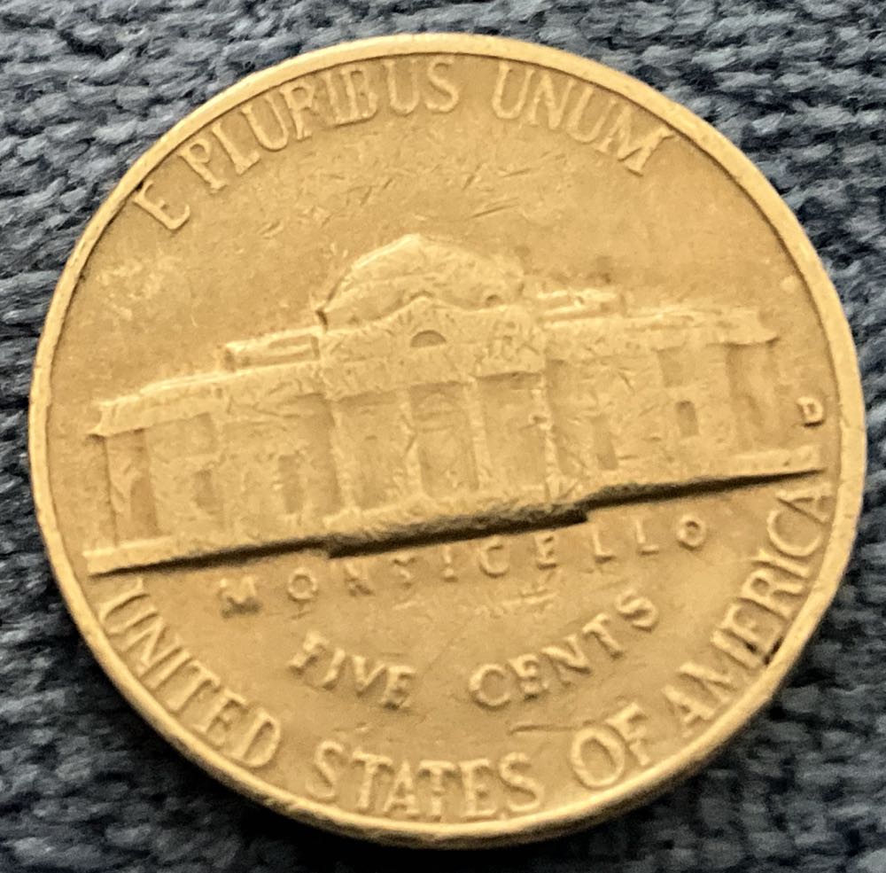 Nickel Jefferson D 1964 18  coin collectible - Main Image 2