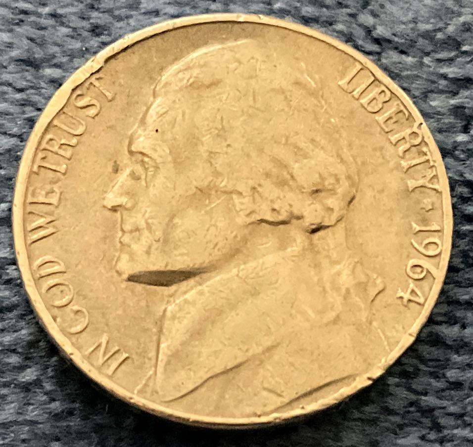 Nickel Jefferson D 1976 4