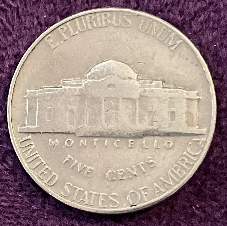 Nickel Jefferson 1964 13  coin collectible - Main Image 4