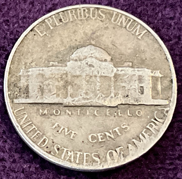 Nickel Jefferson 1964 14  coin collectible - Main Image 4