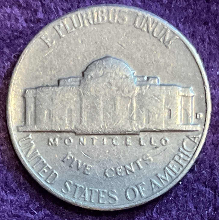 Nickel Jefferson D 1964 27  coin collectible - Main Image 4