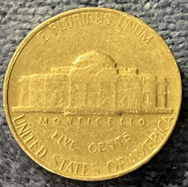 Nickel Jefferson 1964 17  coin collectible - Main Image 2