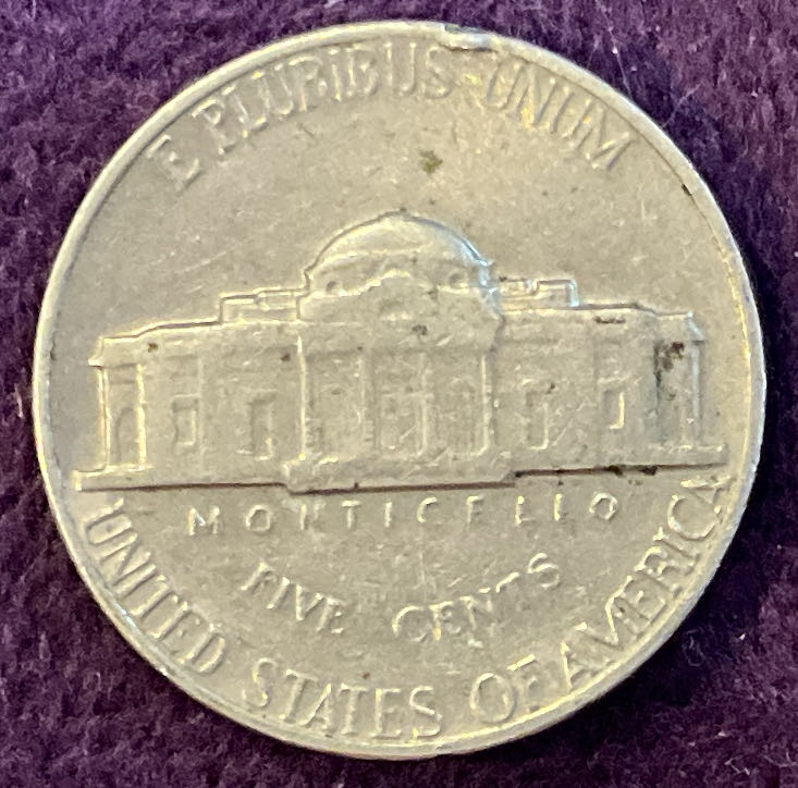 Nickel Jefferson 1965 1  coin collectible - Main Image 4