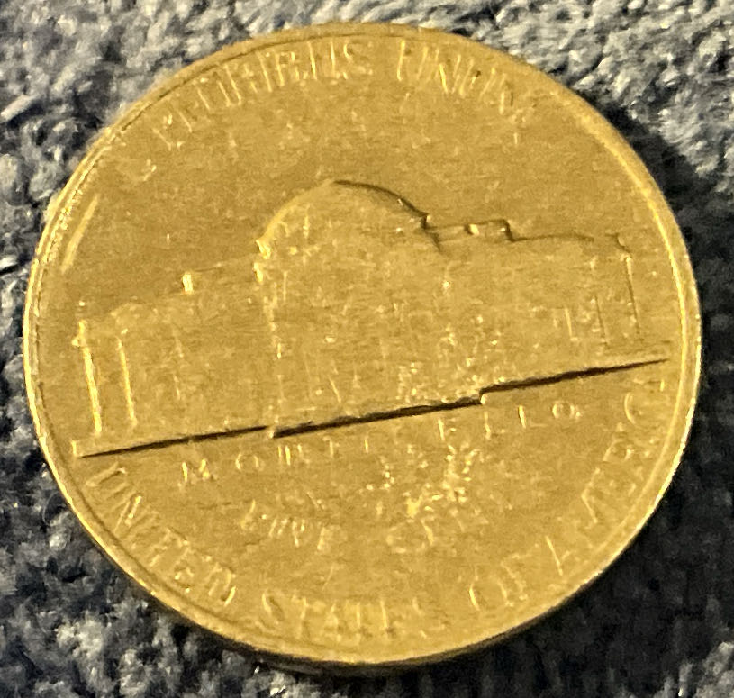 Nickel Jefferson S 1970 5  coin collectible - Main Image 2