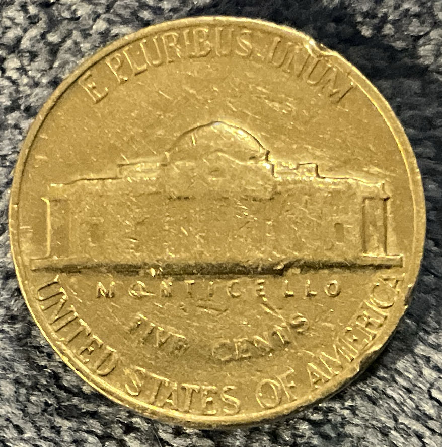 Nickel Jefferson S 1970 6  coin collectible - Main Image 2