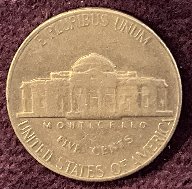 Nickel Jefferson D 1970 1  coin collectible - Main Image 4