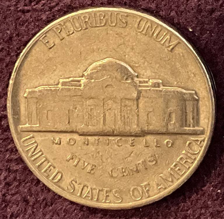 Nickel Jefferson D 1970 2  coin collectible - Main Image 4