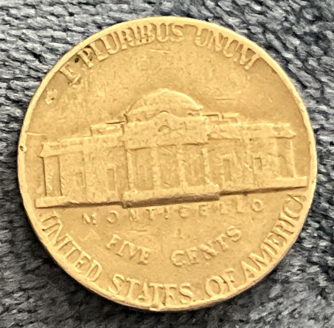 Nickel Jefferson D 1976 2  coin collectible - Main Image 2