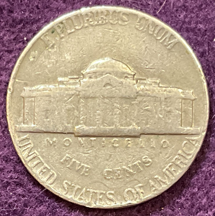 Nickel Jefferson D 1976 2  coin collectible - Main Image 4