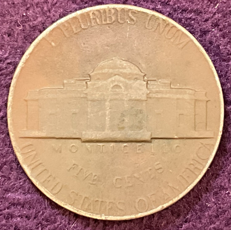 Nickel Jefferson D 1976 4  coin collectible - Main Image 4