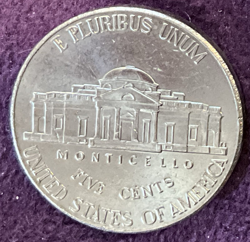 Nickel Jefferson 2018 D 1  coin collectible - Main Image 4