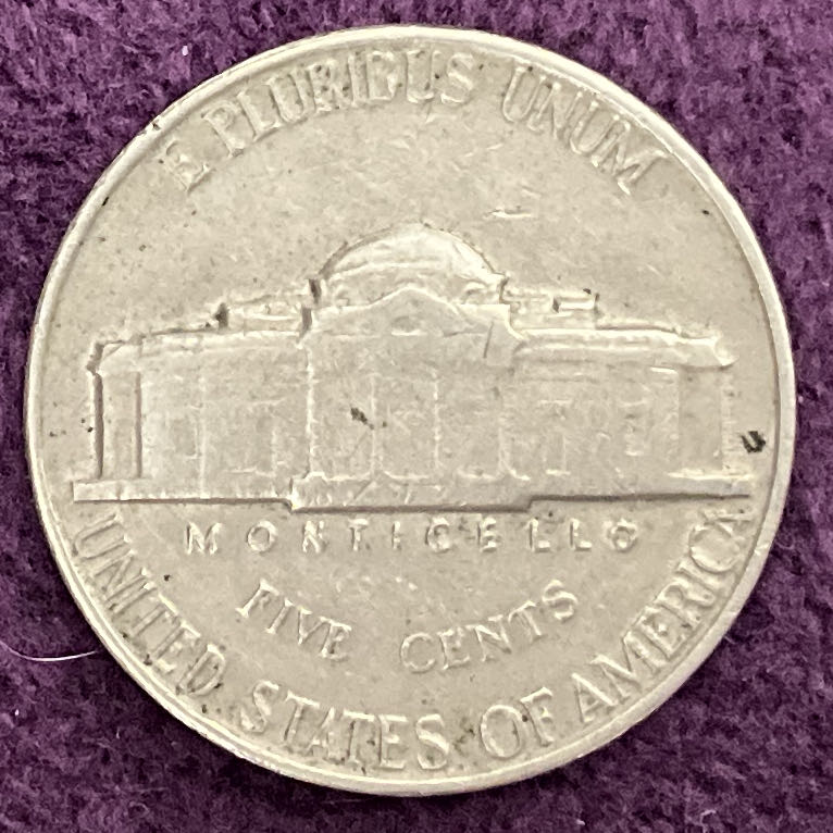 Nickel Jefferson 1963 4  coin collectible - Main Image 4