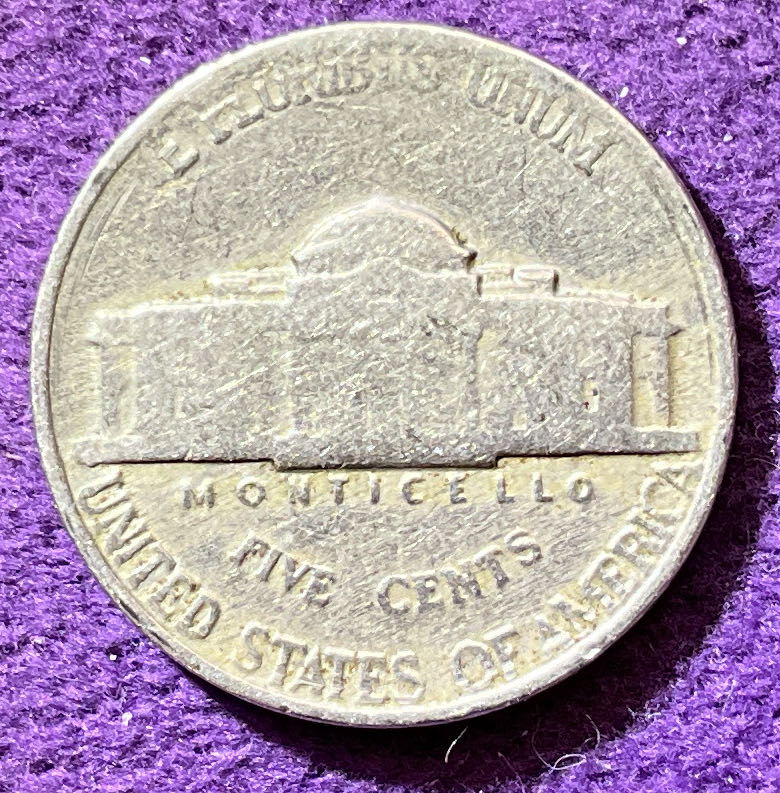 Nickel Jefferson 1941  7  coin collectible - Main Image 4