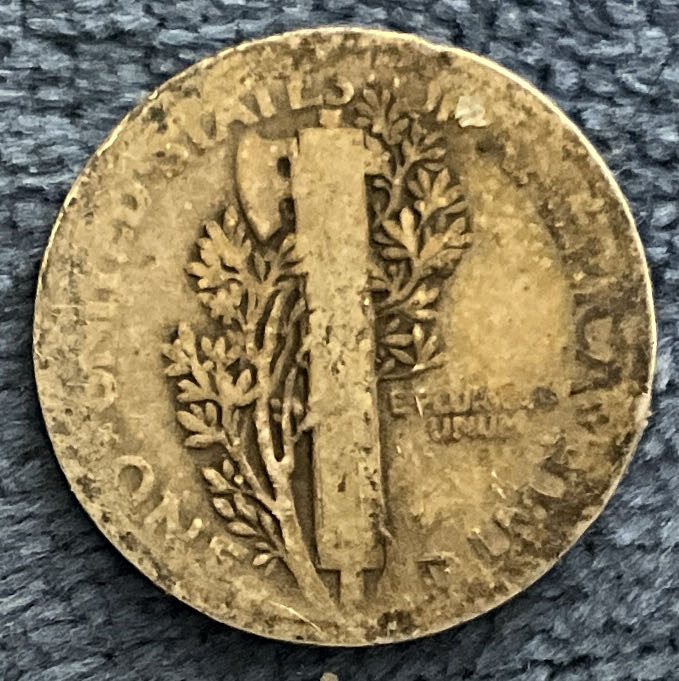 Dime 1919 Mercury W  coin collectible - Main Image 2