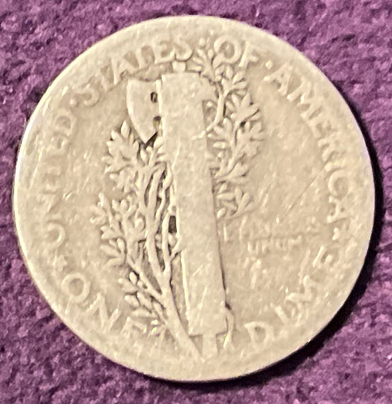 Dime 1926 Mercury  coin collectible - Main Image 4