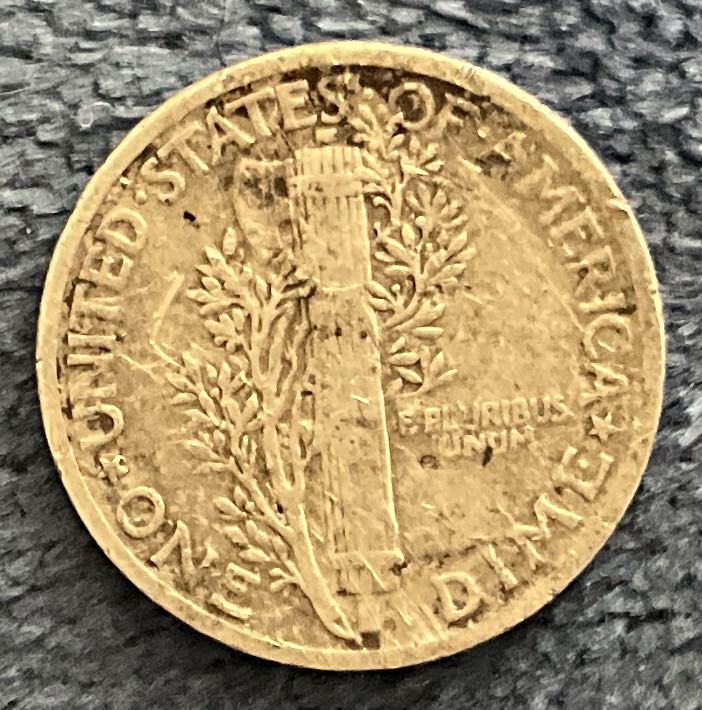 Dime 1941 Mercury W  coin collectible - Main Image 2