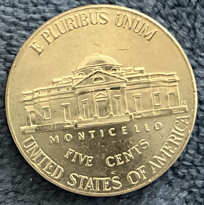 Nickel Jefferson 2023 D 1  coin collectible - Main Image 2