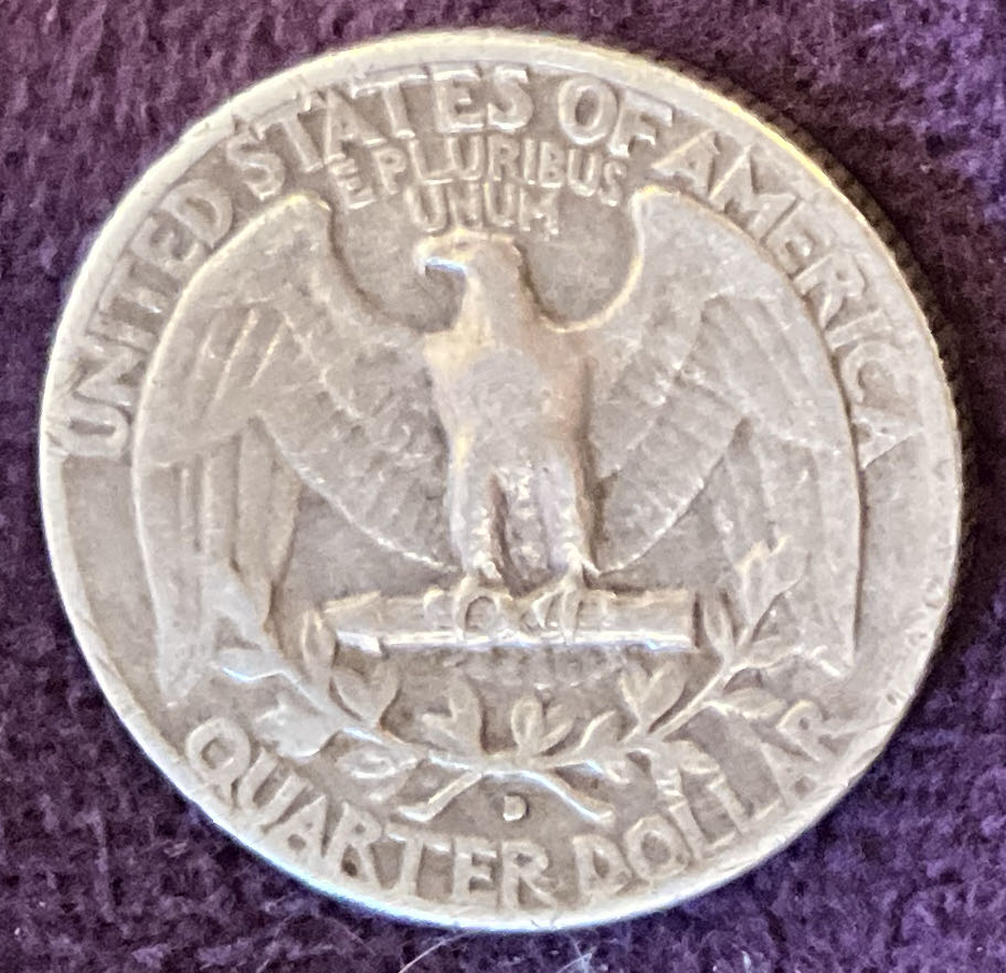 Quarter Washington 1953 D 1  coin collectible - Main Image 4