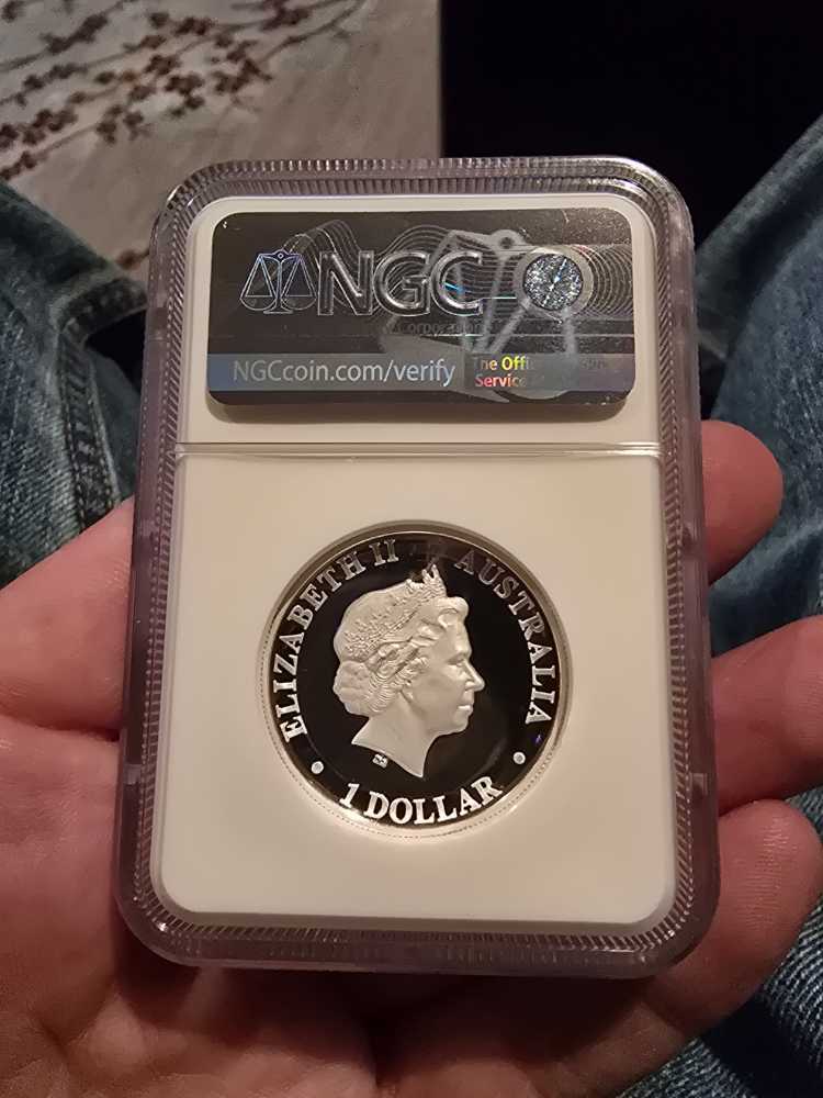 2017P Australia $1 Koala High Relief PF69 Ultra Cameo  coin collectible - Main Image 2