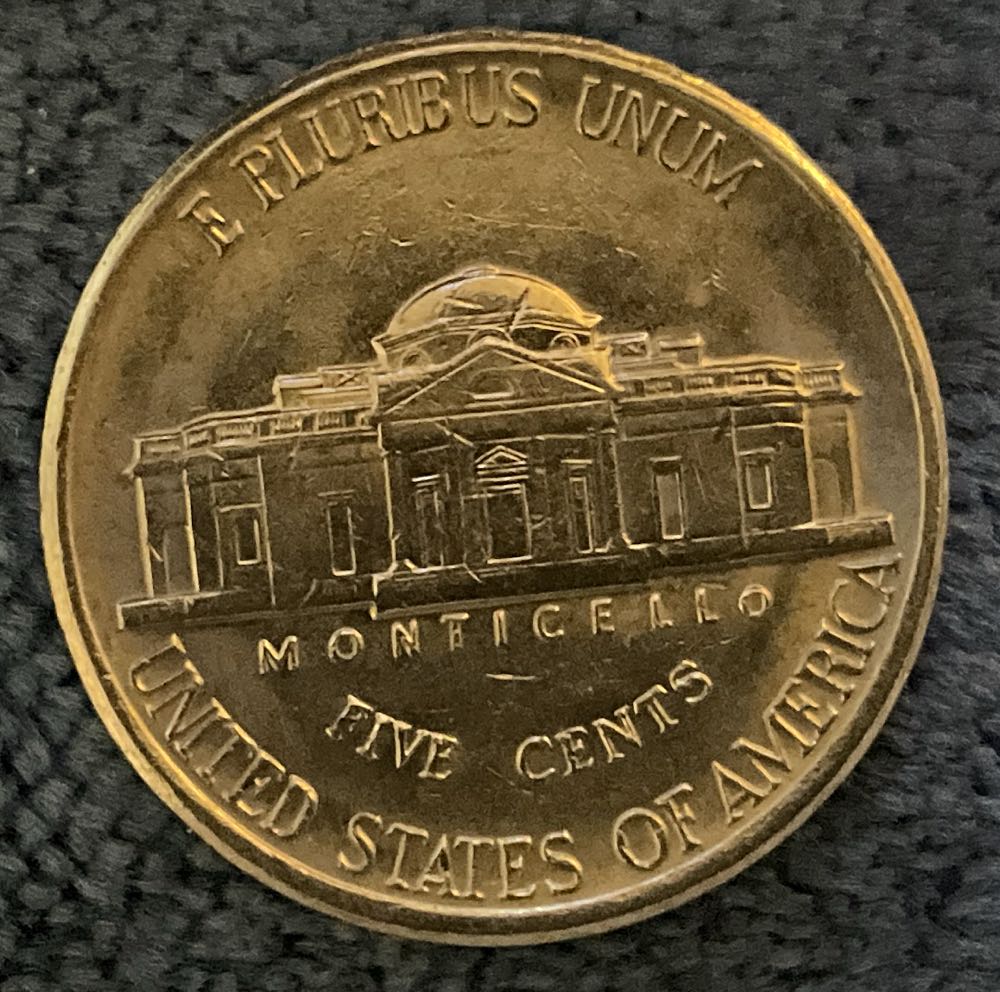 Nickel Jefferson D 1983 1  coin collectible - Main Image 2