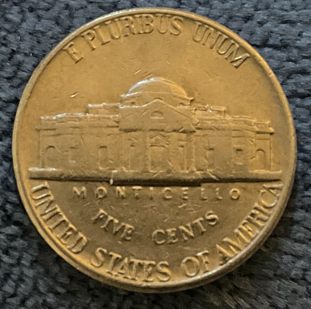 Nickel Jefferson D 1980 1  coin collectible - Main Image 2